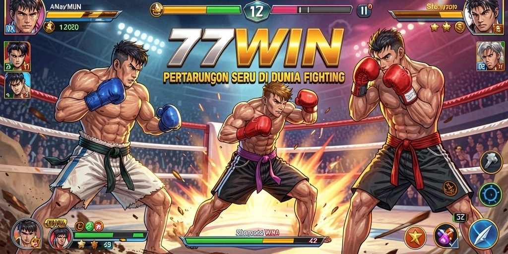 Gameplay seru dan mendebarkan dalam pertarungan 77WIN.