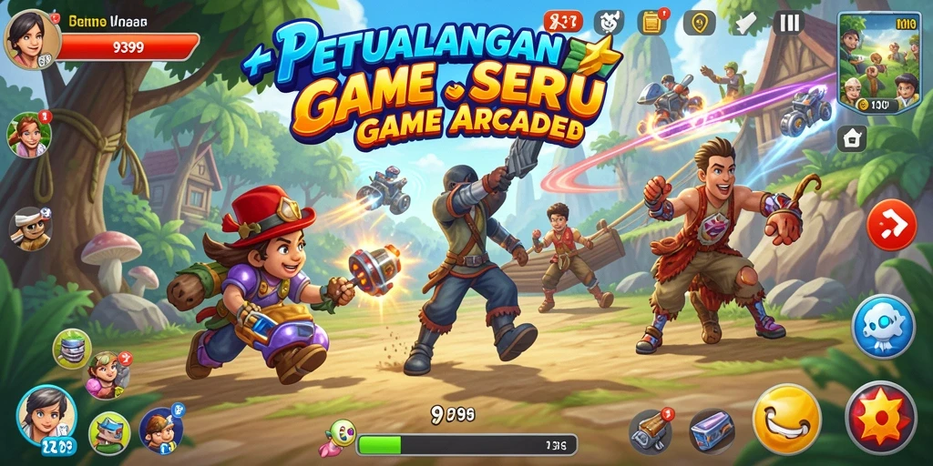 Gameplay menarik dalam 9399 dengan tantangan seru.
