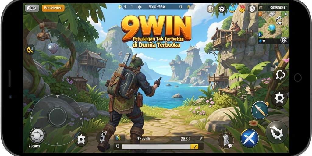 Gameplay menawan di dunia terbuka 9WIN yang menampilkan eksplorasi luas.