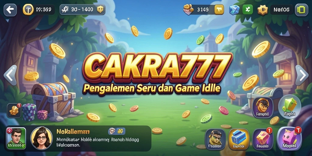 Tampilan gameplay CAKRA777 yang menarik dan interaktif.