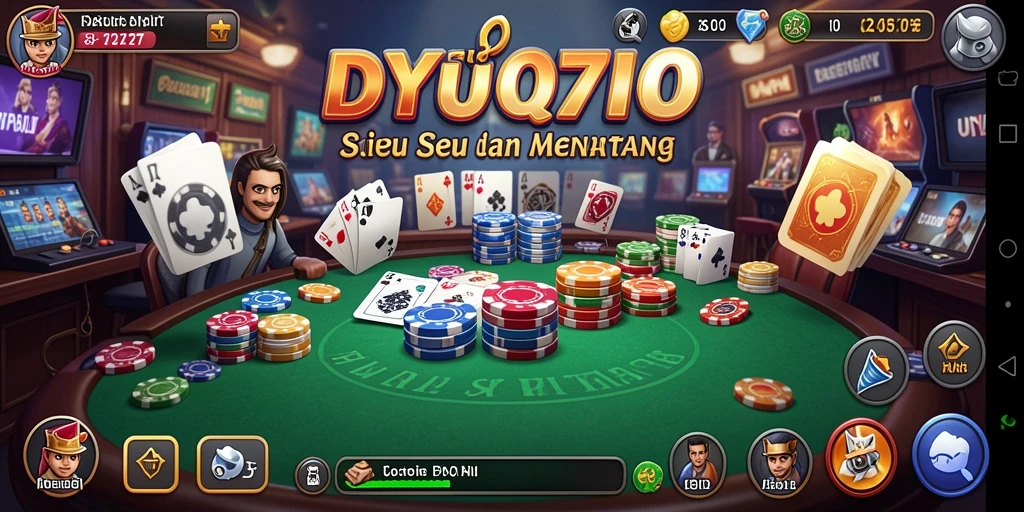 Tampilan permainan QiuQiu yang mendebarkan di DY777.