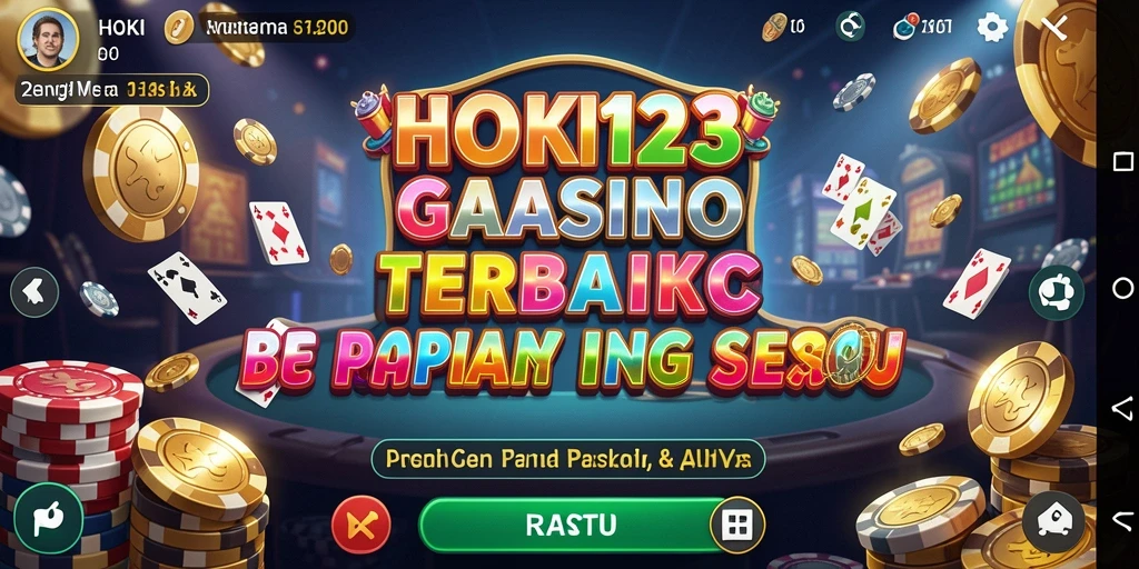 Tangkapan layar HOKI123 menampilkan keseruan permainan Kasino yang menawan.