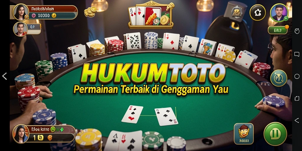 Tampilan gameplay menarik HUKUMTOTO dengan grafik yang memukau.