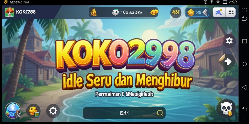 Screenshot KOKO288 menampilkan gameplay Idle yang menarik dan interaktif.