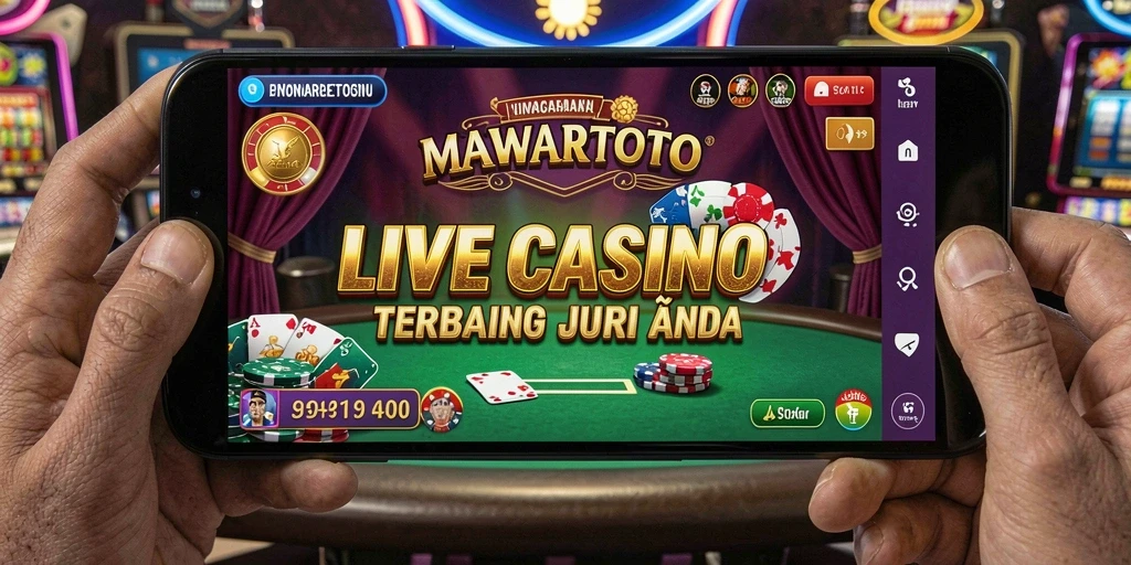 Tampilan gameplay Live Casino di MAWARTOTO yang menegangkan dan interaktif.