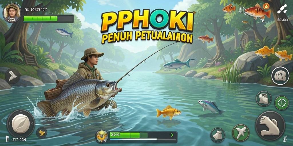 Tangkapan ikan yang menarik dalam gameplay PPHOKI.
