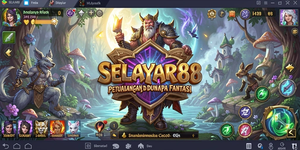 Tampilan gameplay SELAYAR88 yang penuh aksi dan petualangan.