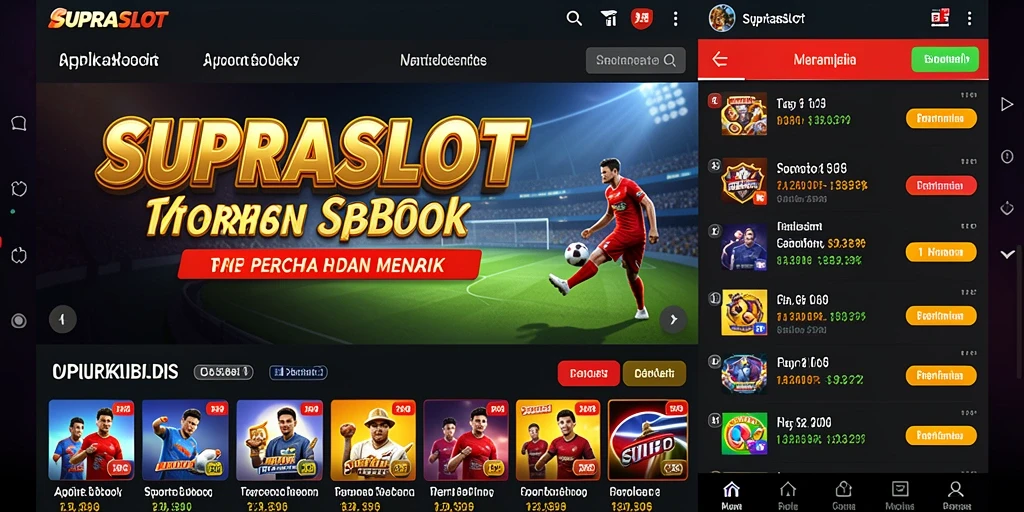 Tampilan gameplay menarik di SUPRASLOT dengan berbagai pilihan taruhan.
